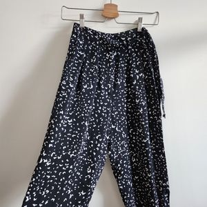 DVF DIANE VON FURSTENBURG I US 0 Silk Parachute Trouser Pants